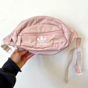 light pink adidas fanny pack